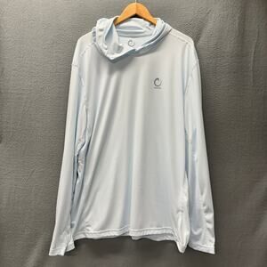 Origin RTX Brrr Cooling Training Hoodie Mens 2XL Pullover Lightweight Ice Blue